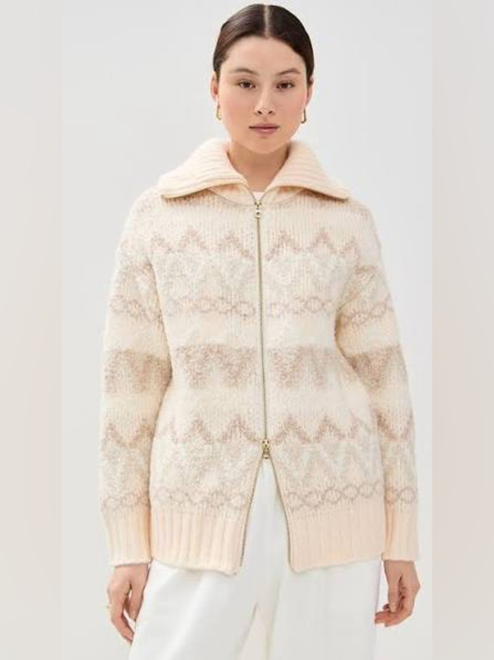 Varley Womens Brooke Fairisle Knit Jacket